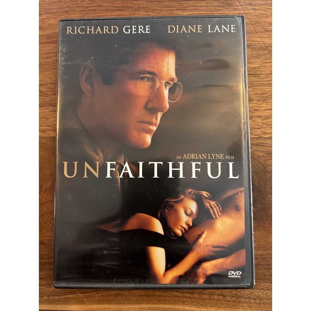 Unfaithful (DVD, 2002, Full Frame) Pre-Owned